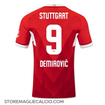 Stuttgart Ermedin Demirovic #9 Maglia Gara Trasferta Repliche 2024-25